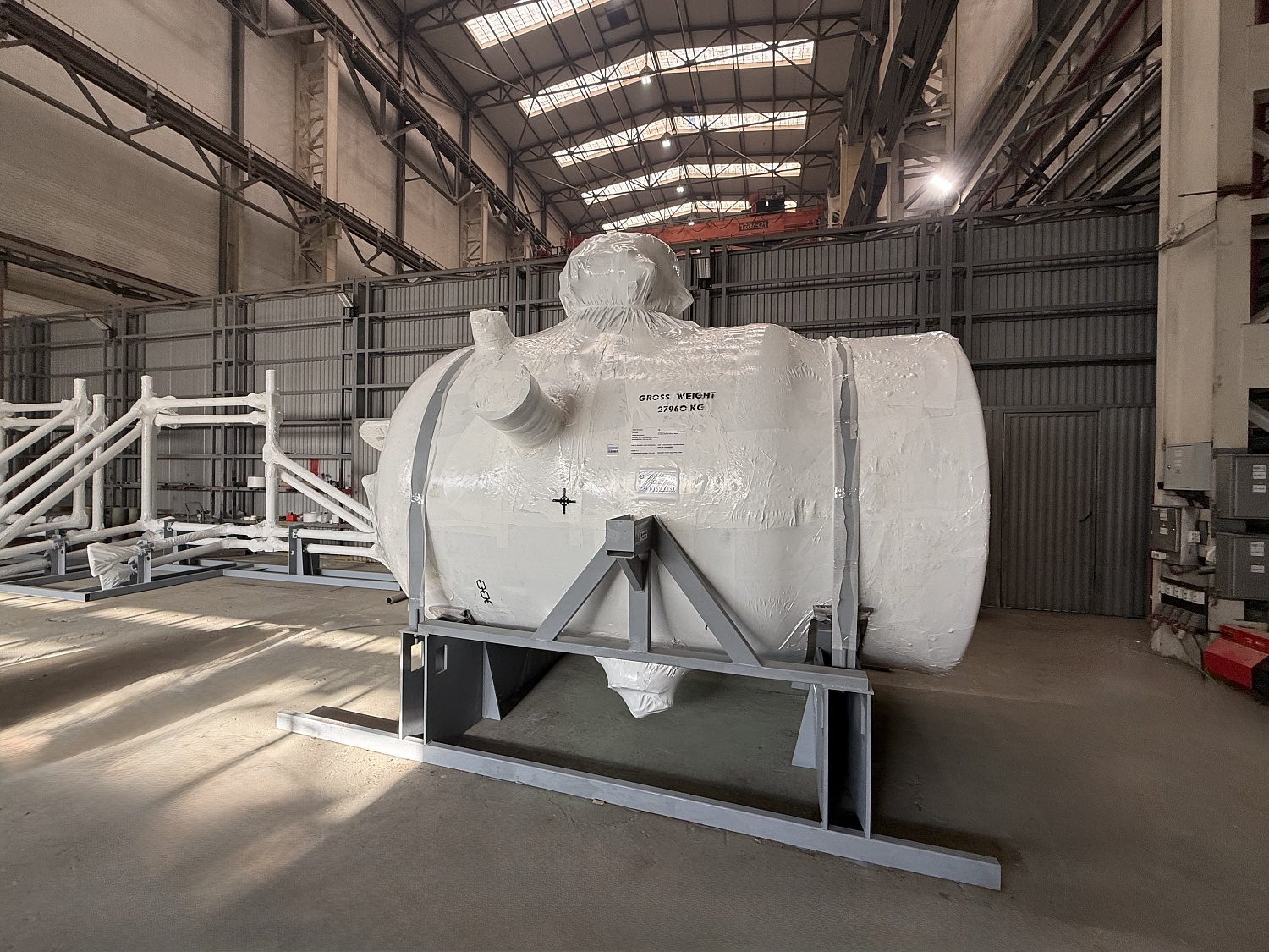 ООО «Полесье»:  Ёмкость системы быстрого ввода бора для АЭС Куданкулам успешно отгружена