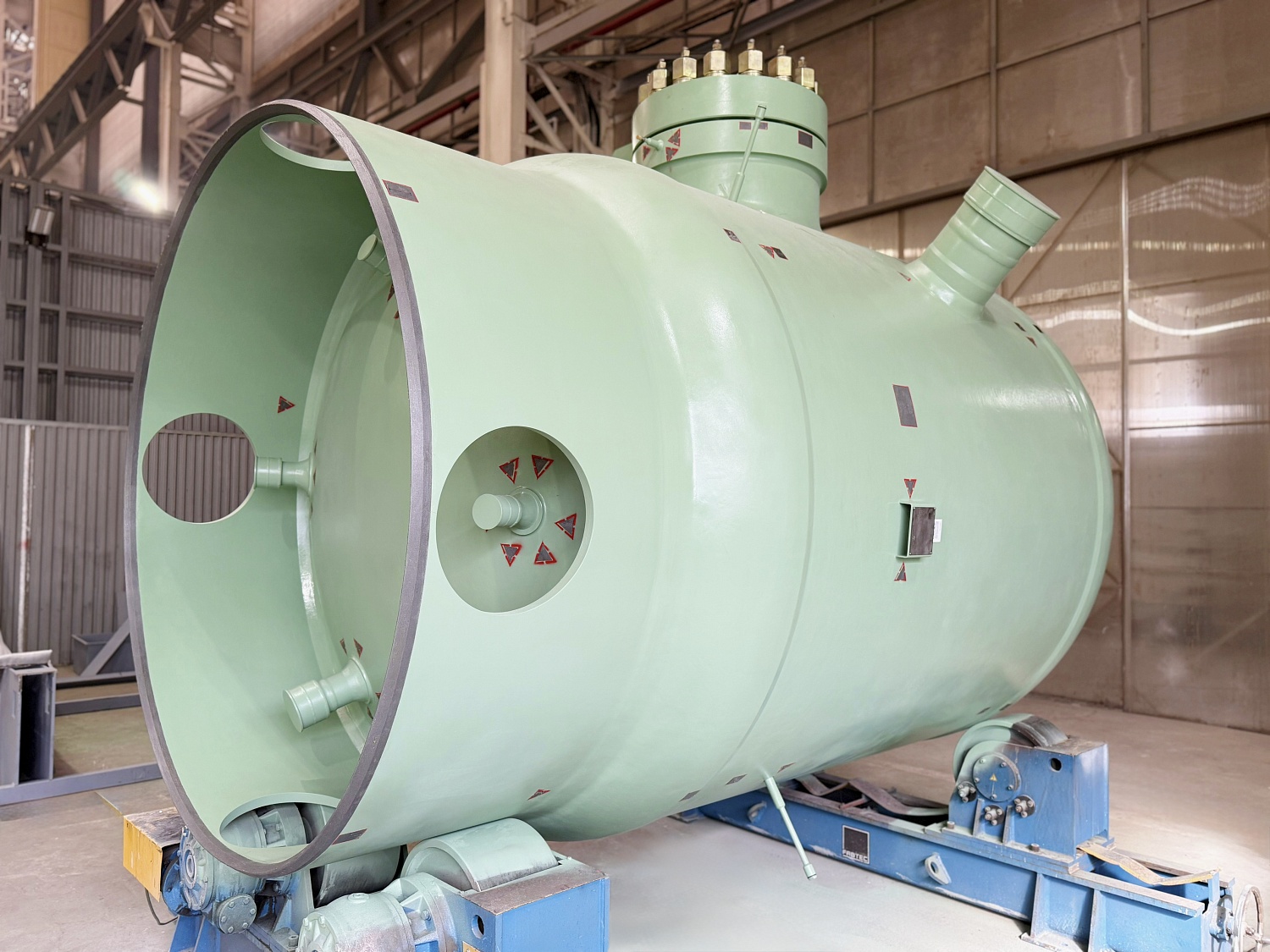 ООО «Полесье»:  Ёмкость системы быстрого ввода бора для АЭС Куданкулам успешно отгружена