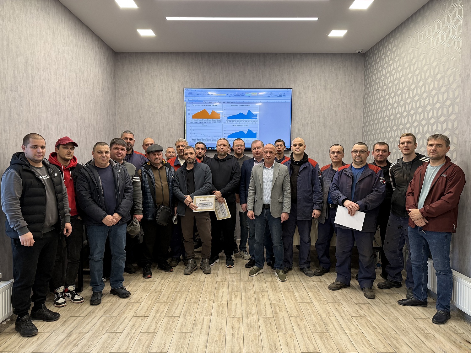 Награждение сварщиков ООО «Полесье» по итогам III квартала